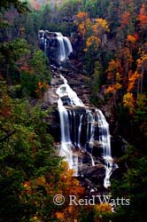 "Whitewater in Fall" (upper whitewater falls)