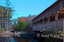 Covered Bridge Above High Falls