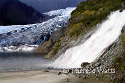 Nugget Falls at Mendenhall Glacier