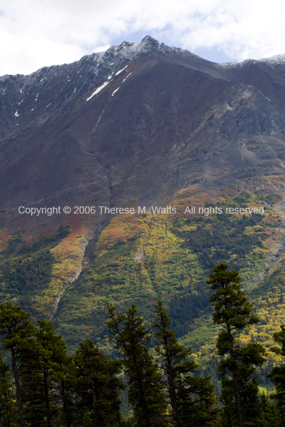 Rainbow Colored Mountain