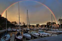Rainbow Over Harbour - Yacht Harbour